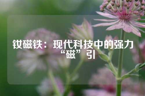 钕磁铁：现代科技中的强力“磁”引