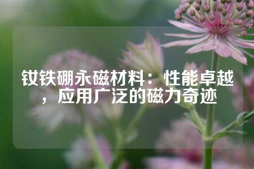 钕铁硼永磁材料：性能卓越，应用广泛的磁力奇迹