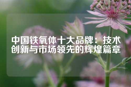 中国铁氧体十大品牌：技术创新与市场领先的辉煌篇章
